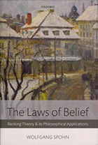 [Cover] The Laws of Belief: Ranking Theory and Its Philosophical Applications