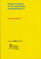 [Cover] Filosofia Sintetica de las matematicas contemporaneas